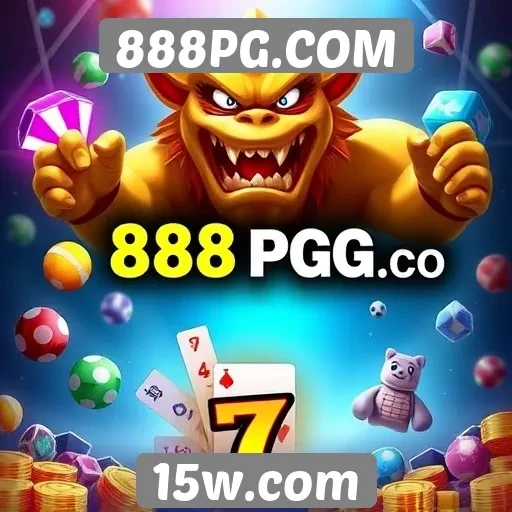 Variedade de jogos disponíveis no 888PG.COM